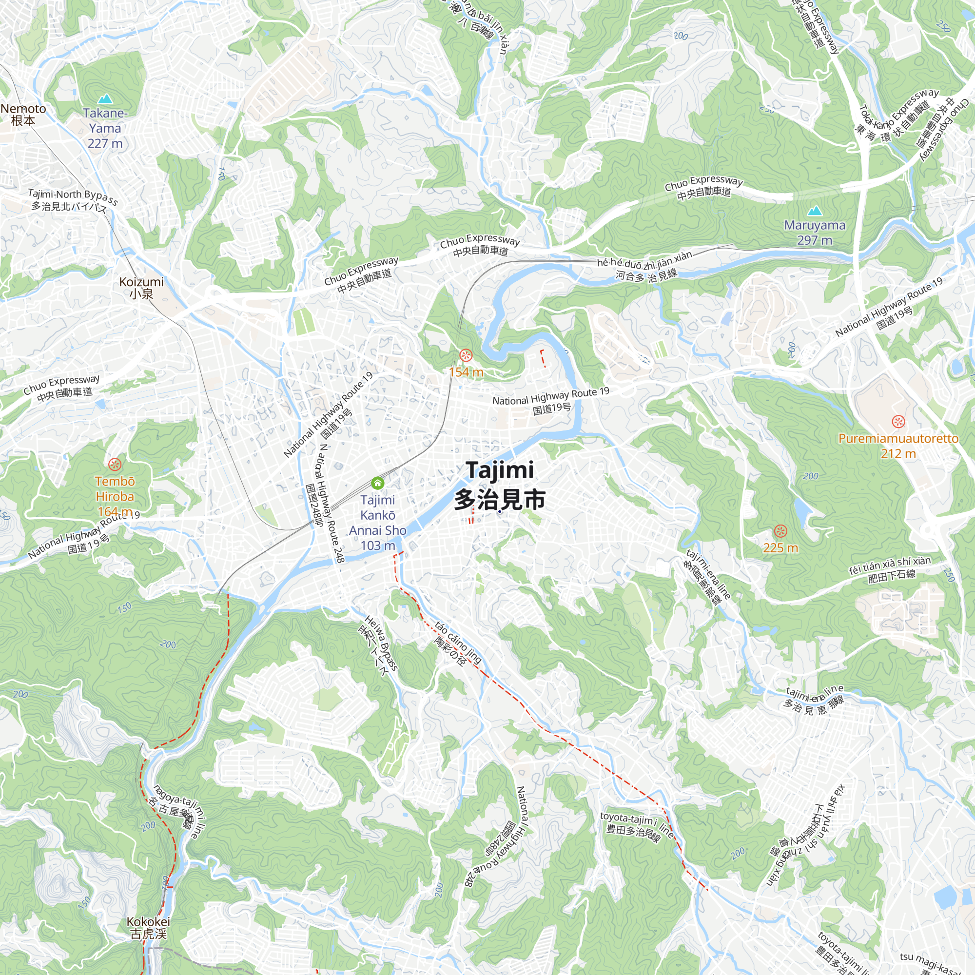 多治見市PRセンター map