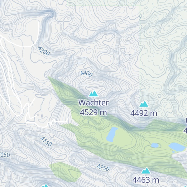 Map of Wachter
