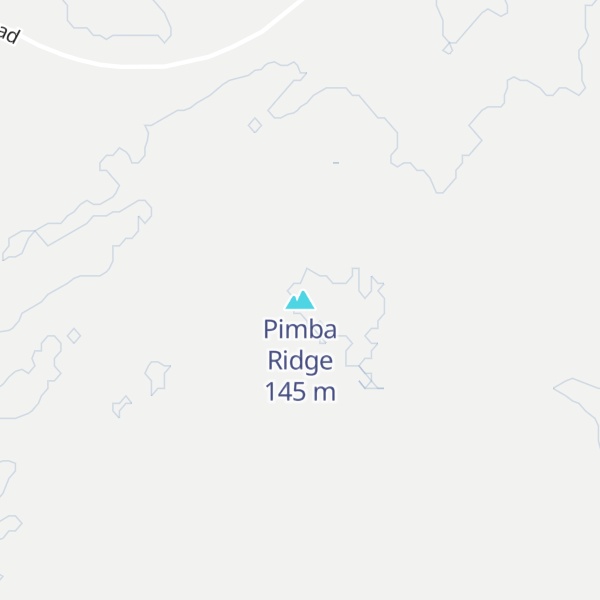 Map of Pimba Ridge