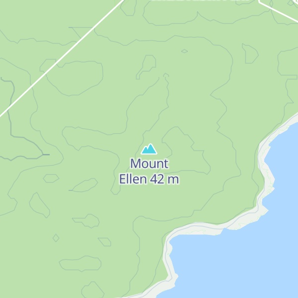 Map of Mount Ellen