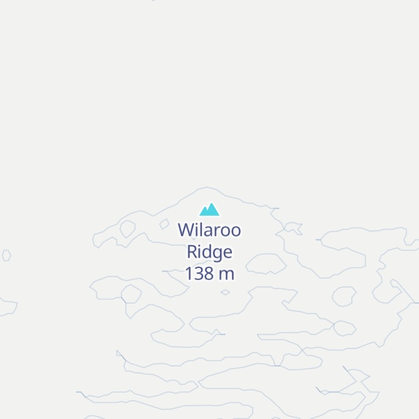Map of Wilaroo Ridge