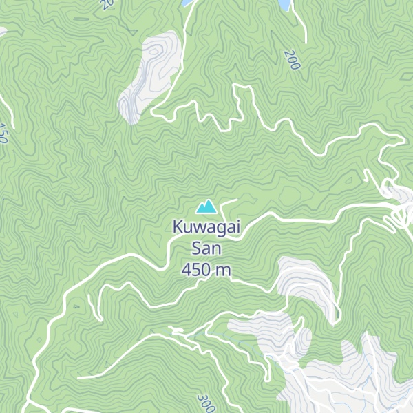 Map of Kuwagai San