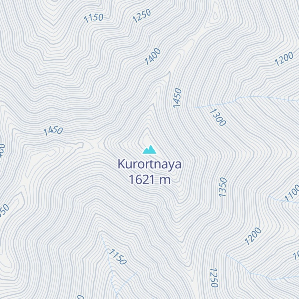 Map of Kurortnaya