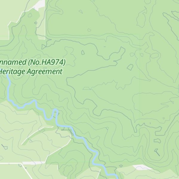 Map of Blue Gum Hill