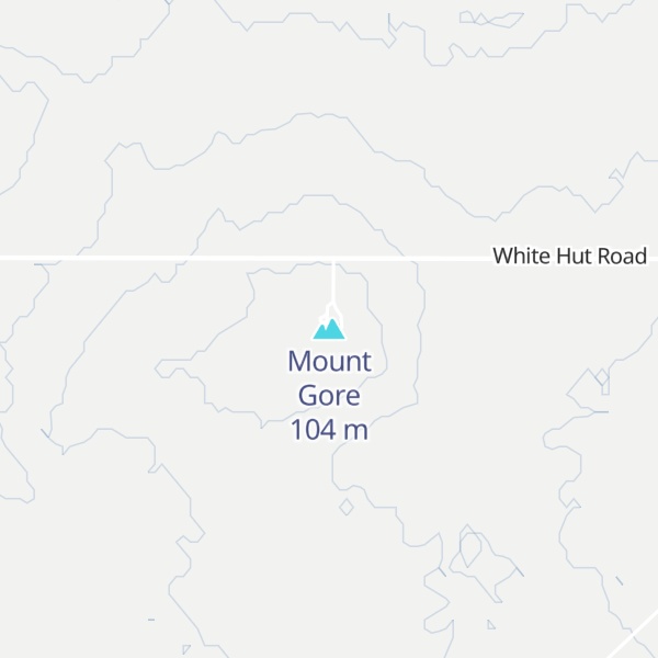 Map of Mount Gore