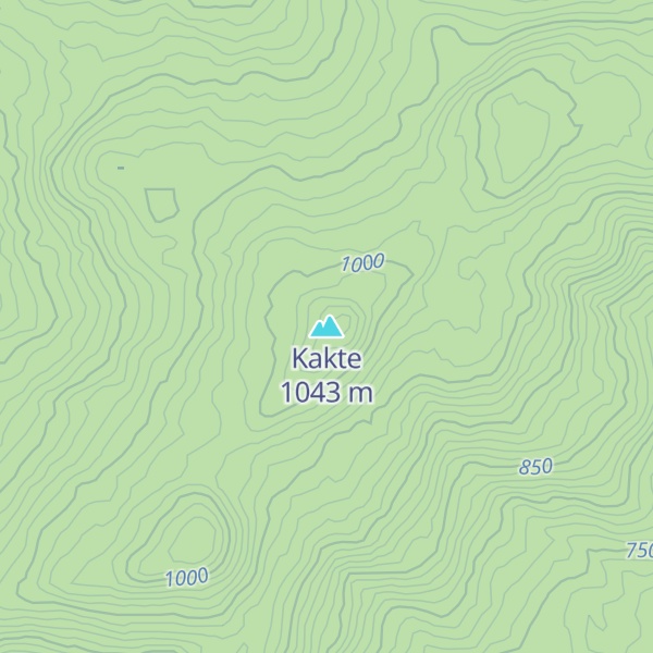 Map of Kakte
