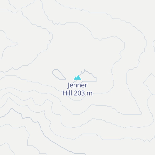 Map of Jenner Hill