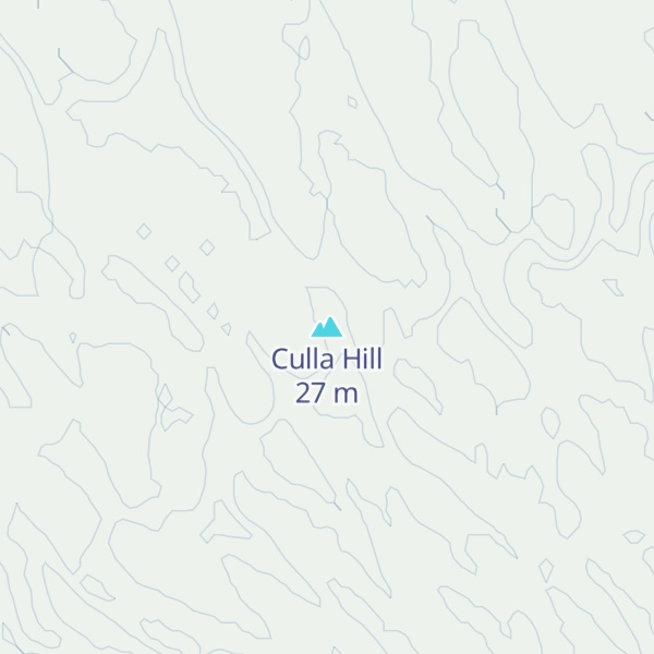 Map of Culla Hill