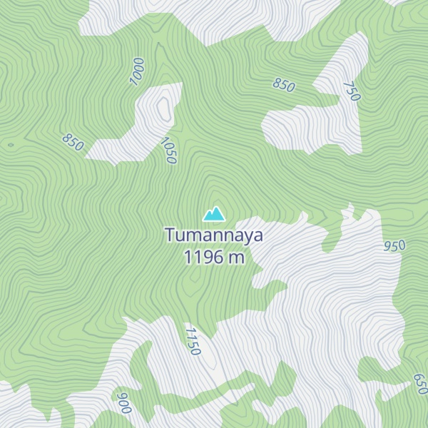 Map of Tumannaya