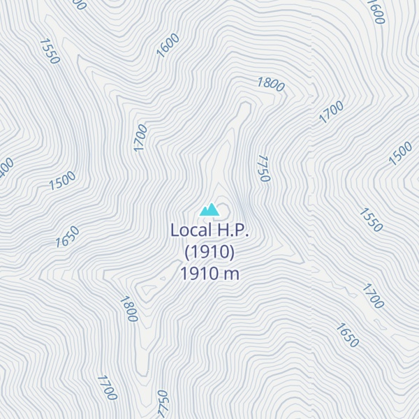 Map of Local H.P. (1910)