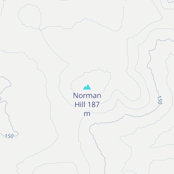 Map of Norman Hill