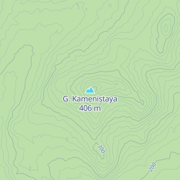 Map of G. Kamenistaya