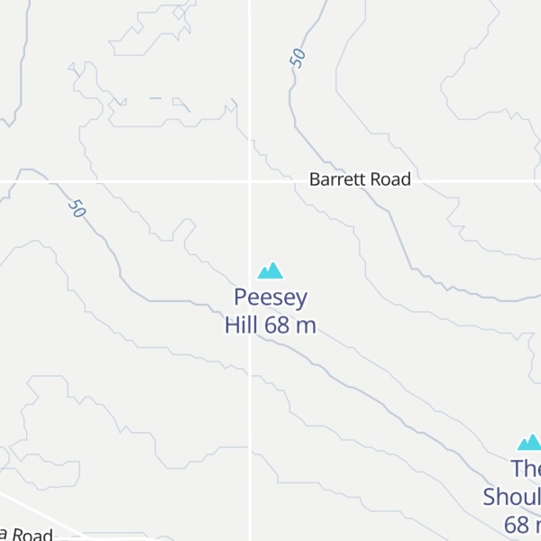 Map of Peesey Hill