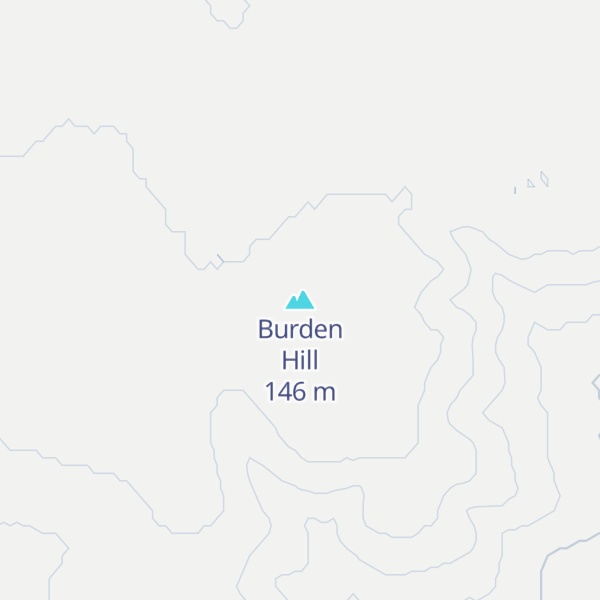Map of Burden Hill