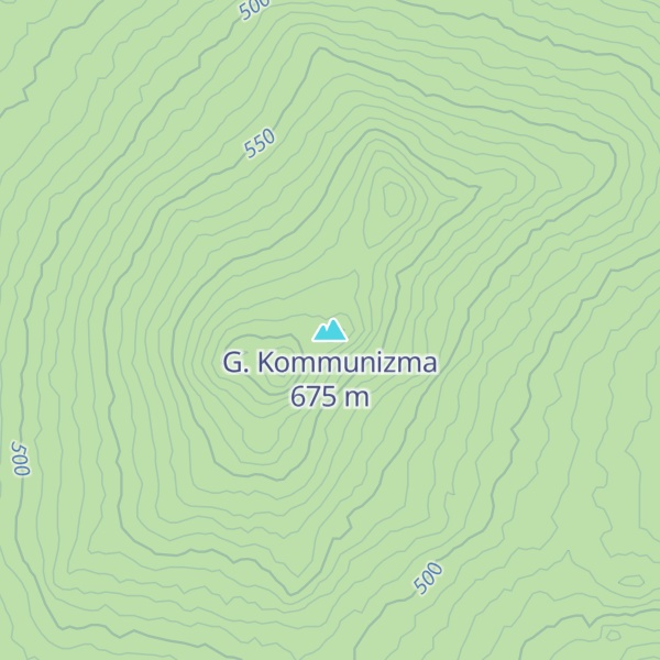 Map of G. Kommunizma