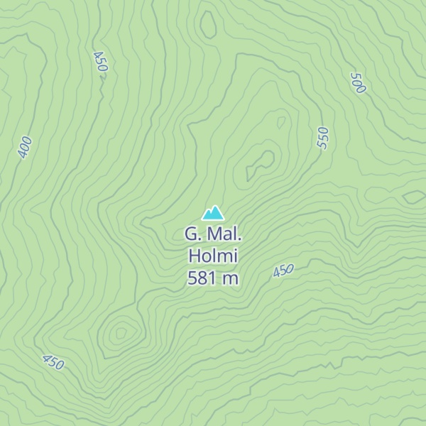 Map of G. Mal. Holmi