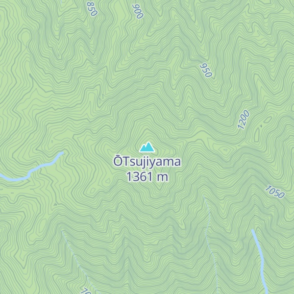 Map of ŌTsujiyama