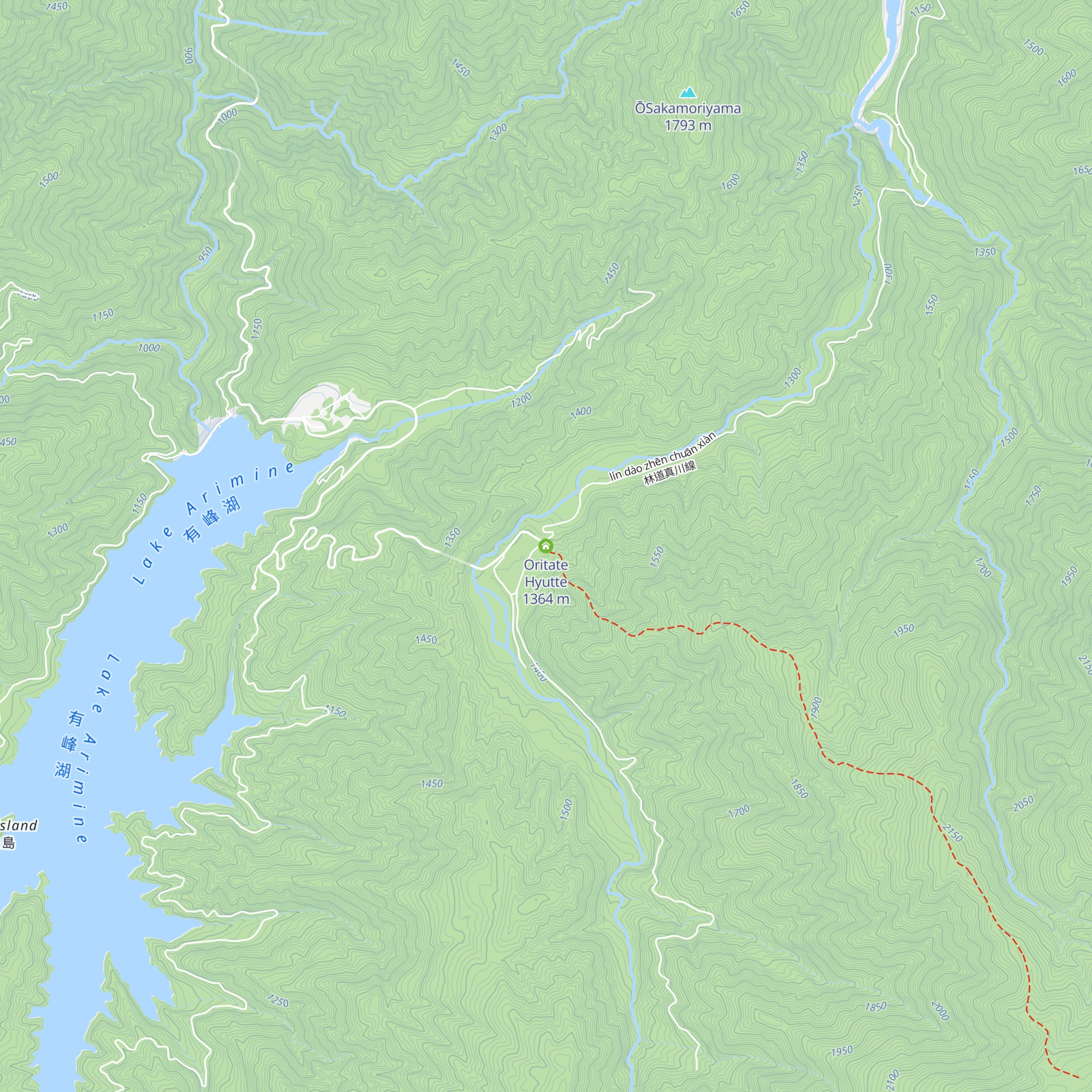 Oritate Hyutte map