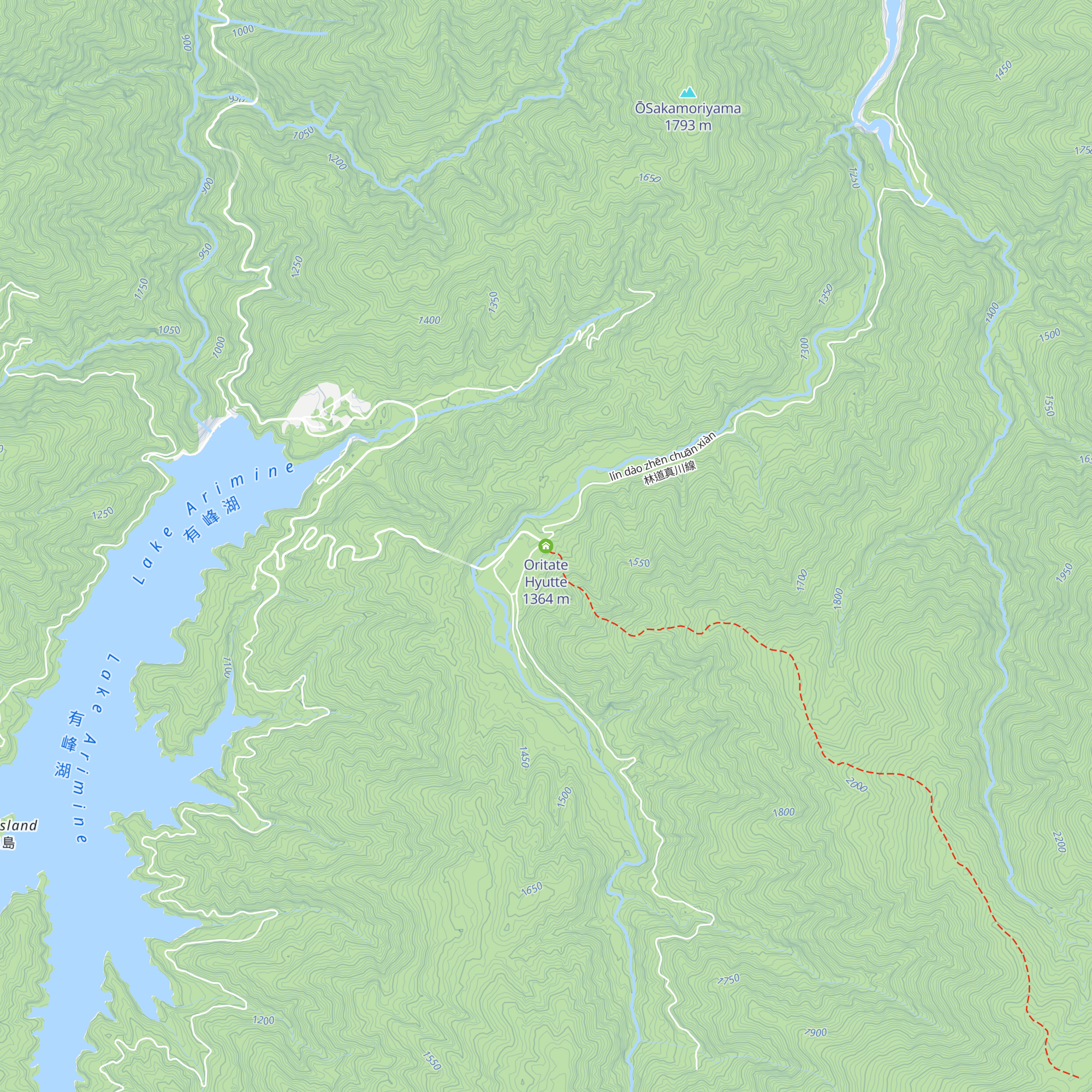 Oritate Hyutte map