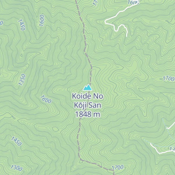 Map of Koide No Kōji San