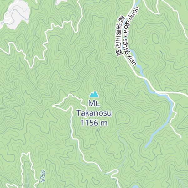 Map of Mt. Takanosu