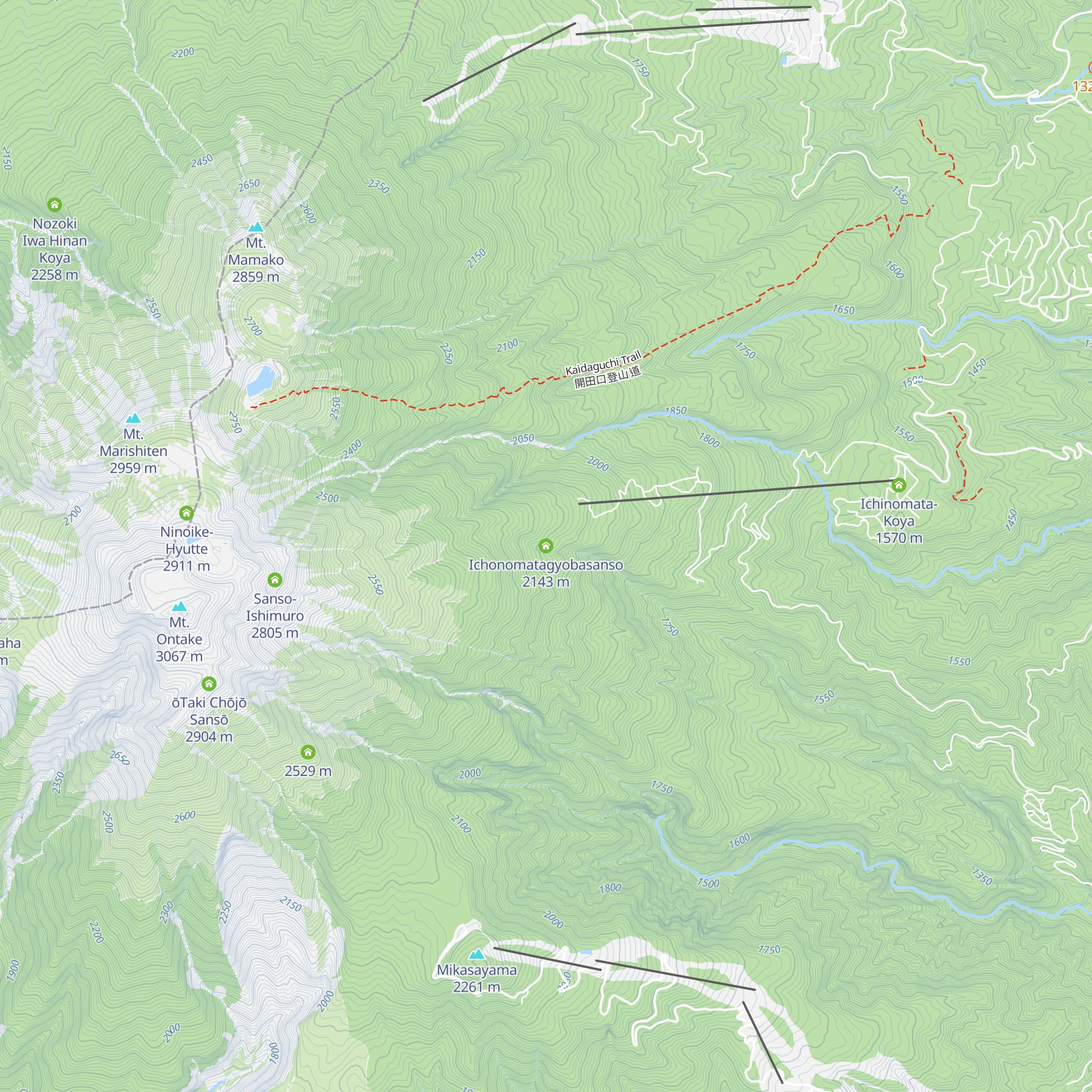 Ichonomatagyobasanso map
