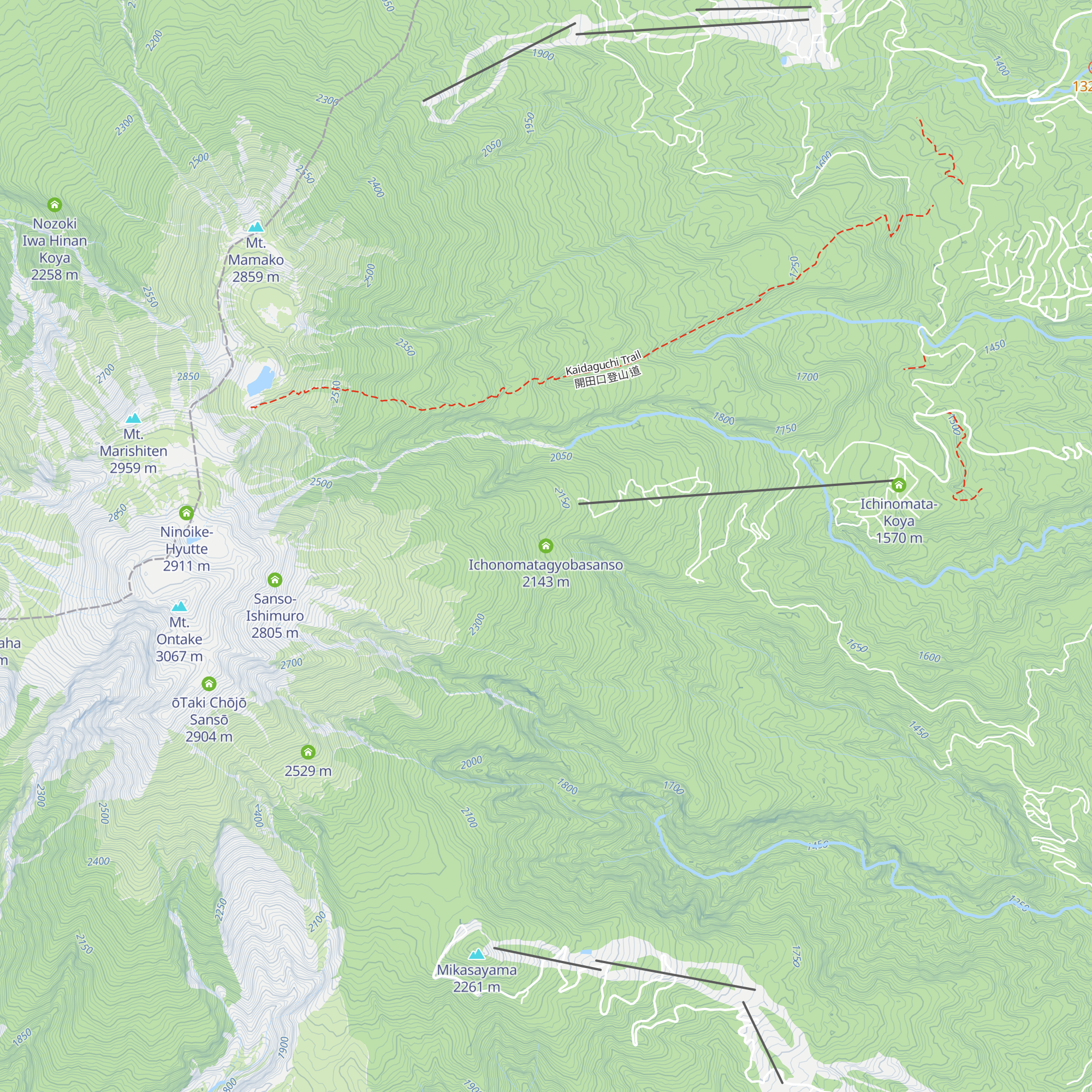 Ichonomatagyobasanso map