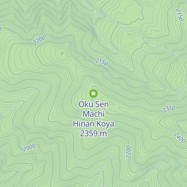 Map of Oku Sen Machi Hinan Koya