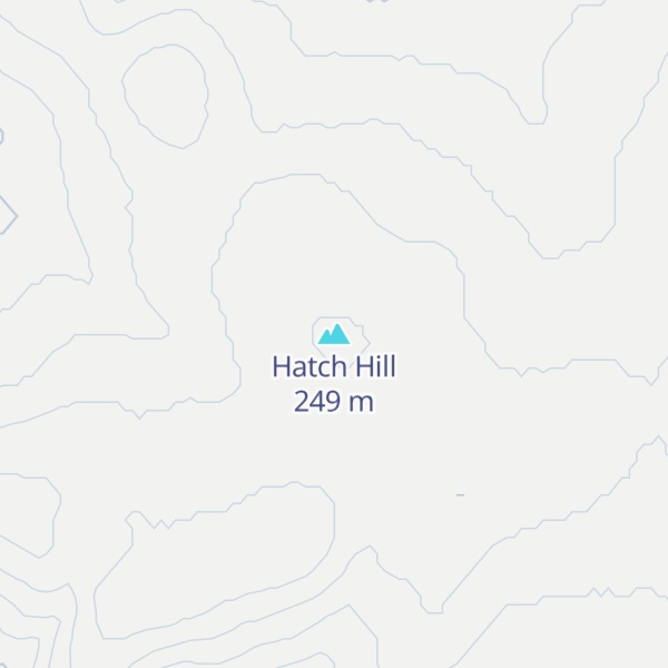 Map of Hatch Hill