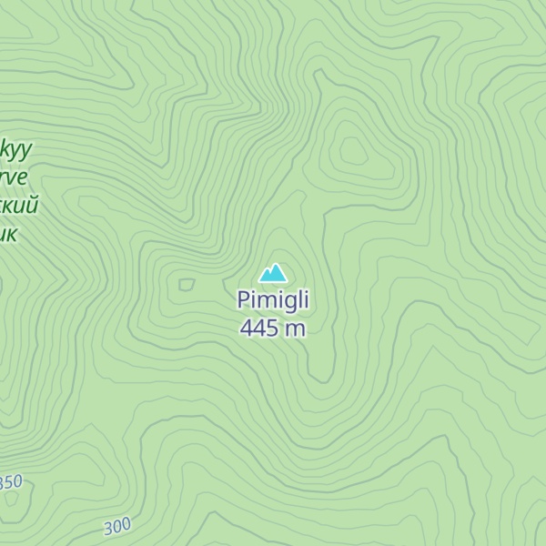 Map of Pimigli
