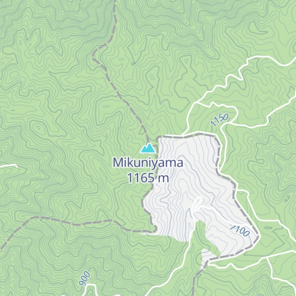 Map of Mikuniyama