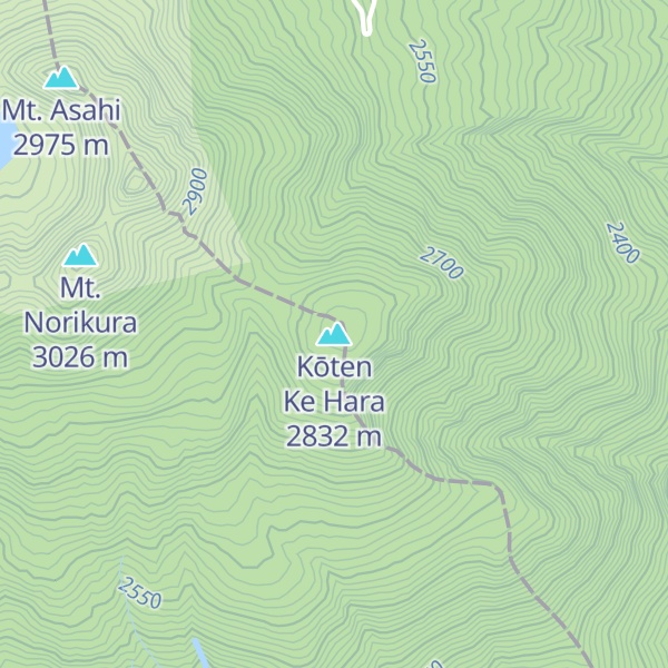 Map of Kōten Ke Hara