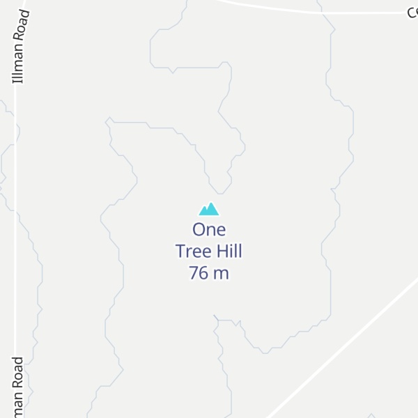 Map of One Tree Hill