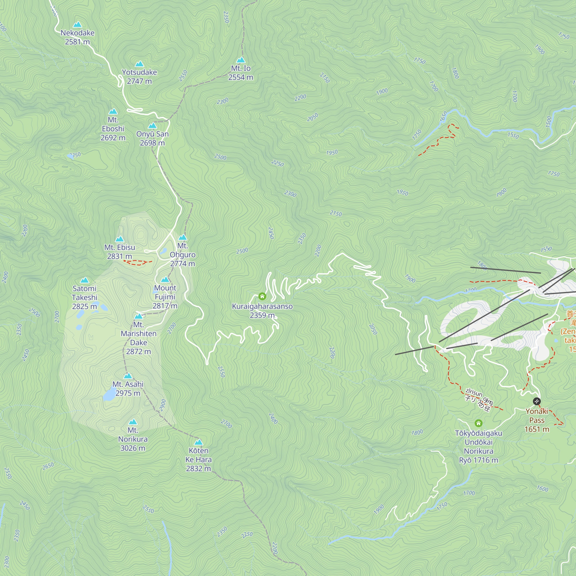 Reisen Koya map