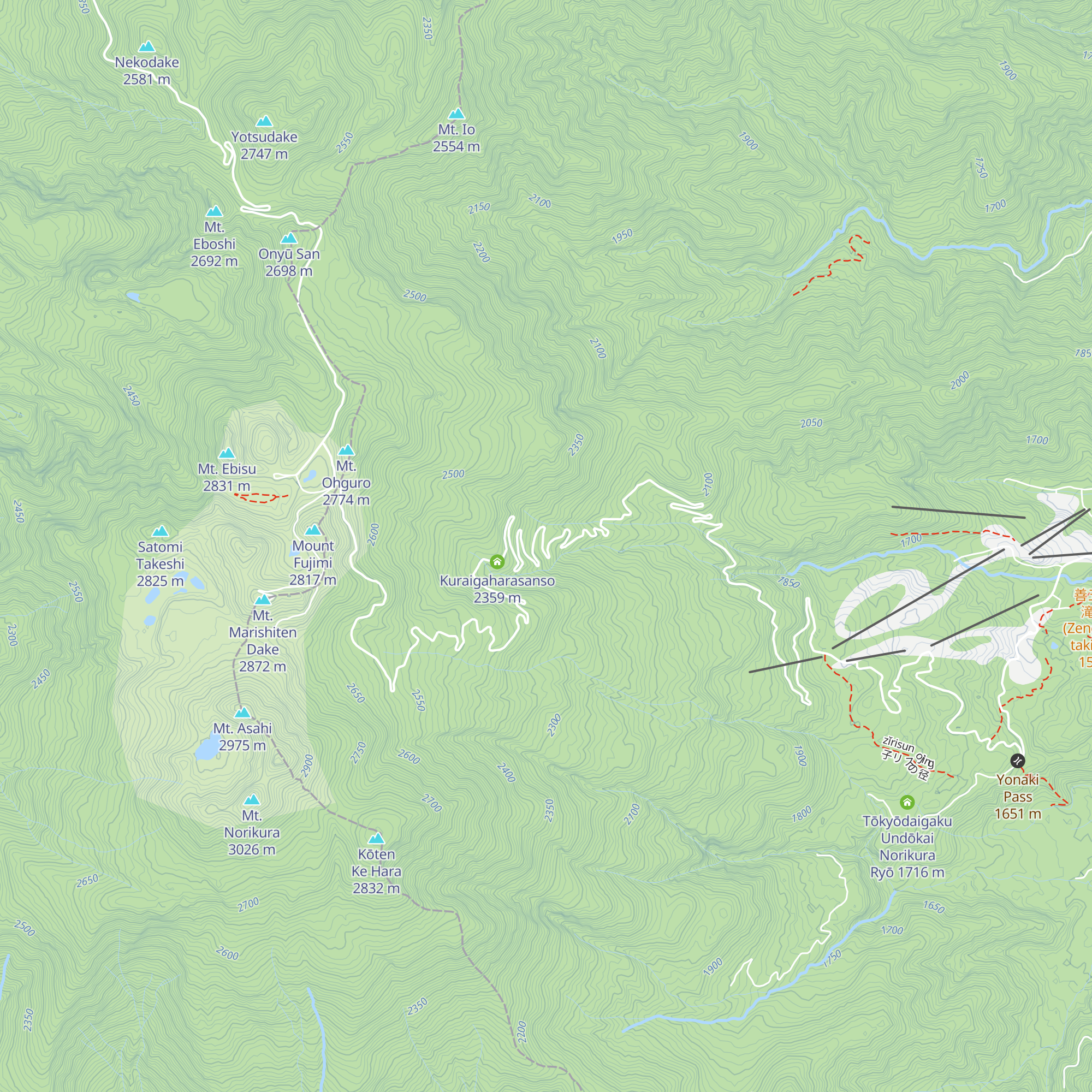 Reisen Koya map