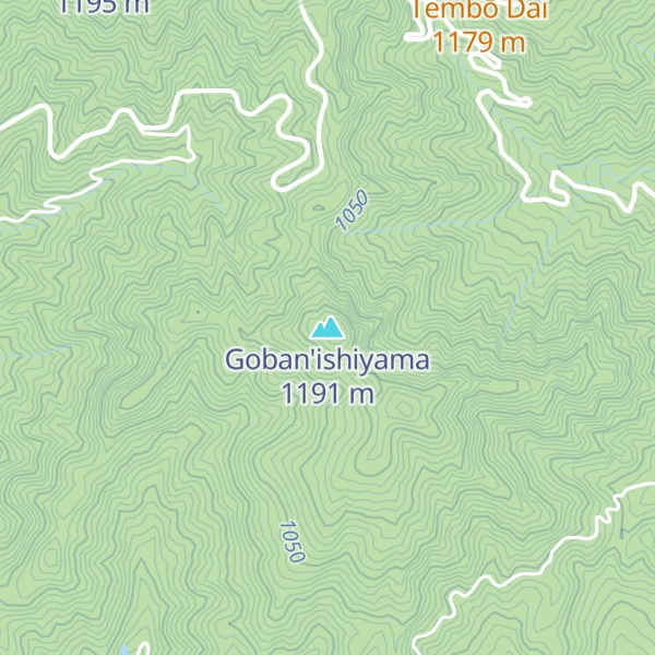 Map of Goban'ishiyama