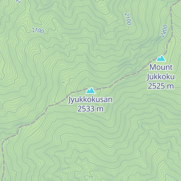 Map of Jyukkokusan