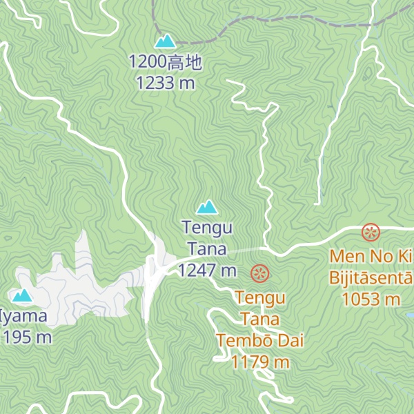 Map of Tengu Tana