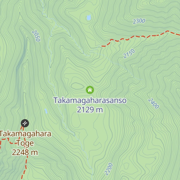 Map of Takamagaharasanso