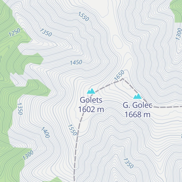 Map of Golets