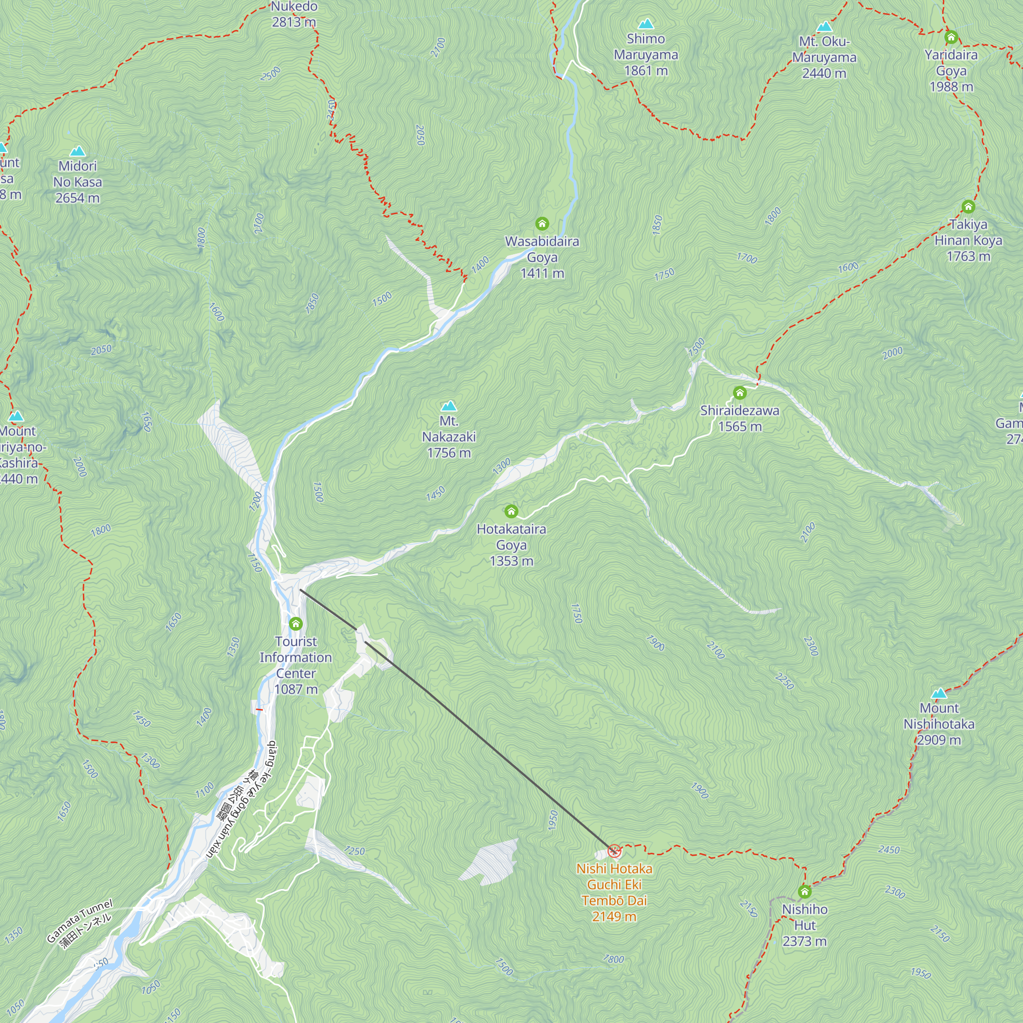 Hotakataira Goya map