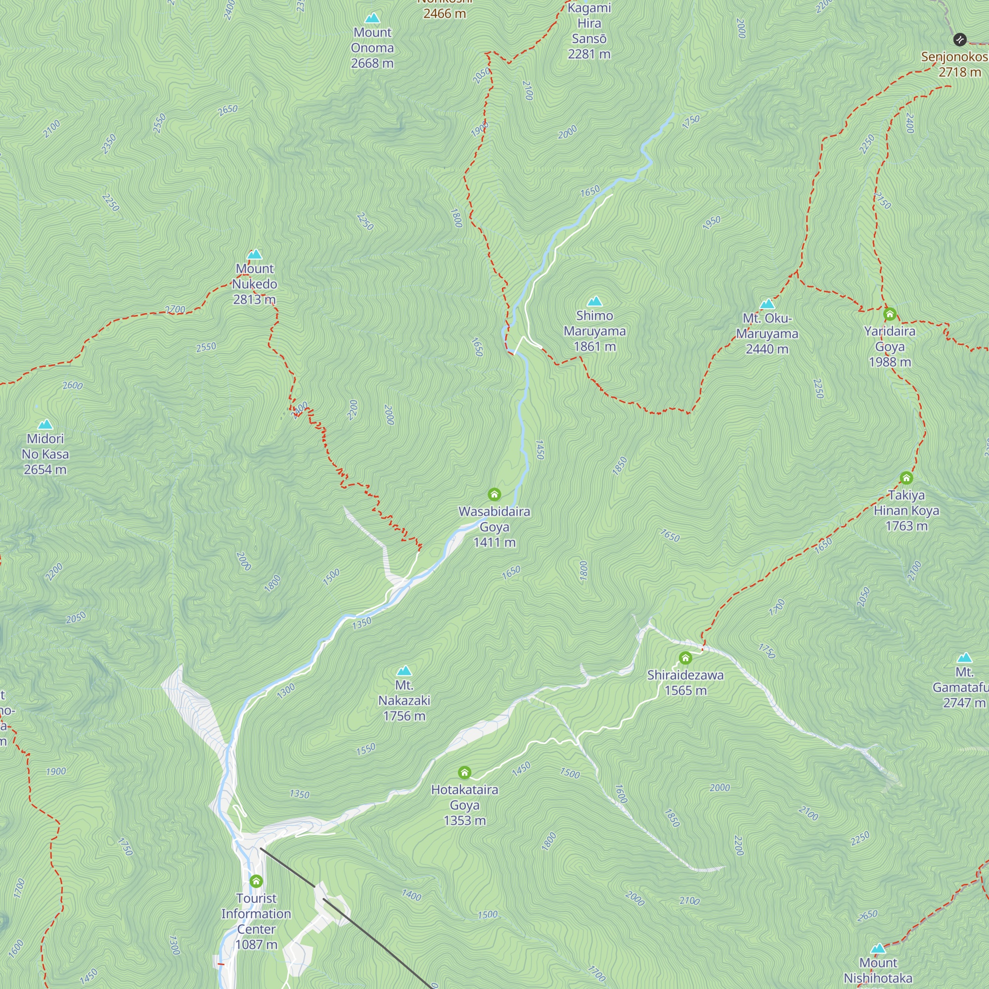 Wasabidaira Goya map