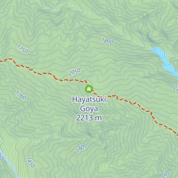 Map of Hayatsuki Goya