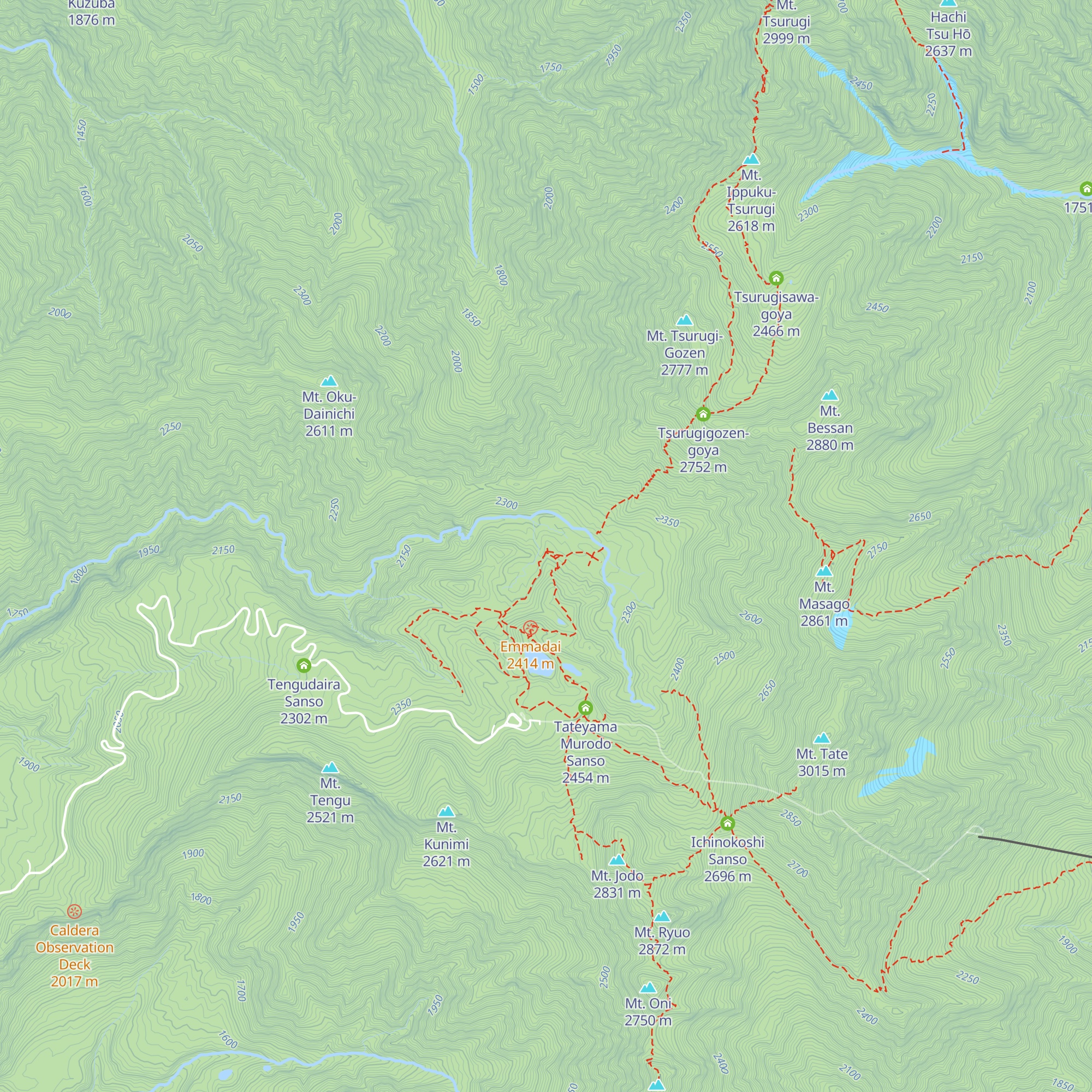 Lodge Tateyama Renpo map