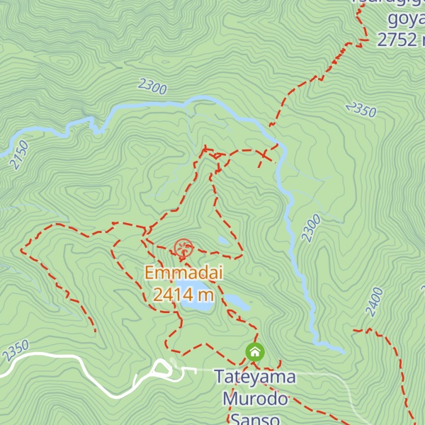Map of Raicho Onsen Raicho-so