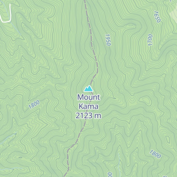 Map of Mount Kama