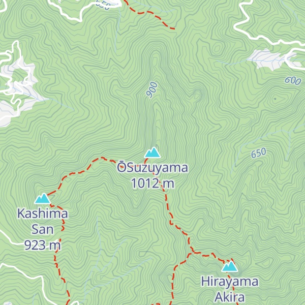 Map of ŌSuzuyama