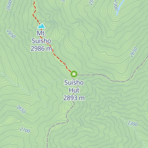 Map of Suisho Hut