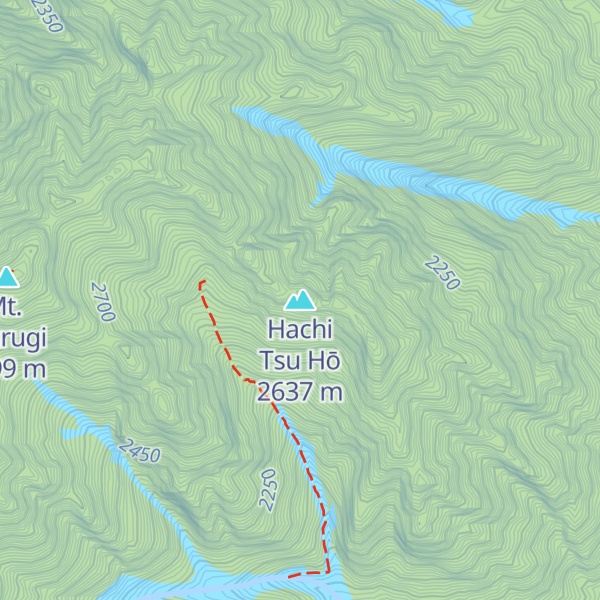 Map of Hachi Tsu Hō