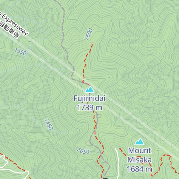 Map of Fujimidai